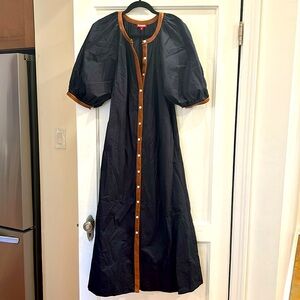 STAUD like new Vincent cotton-blend dress, sz Med